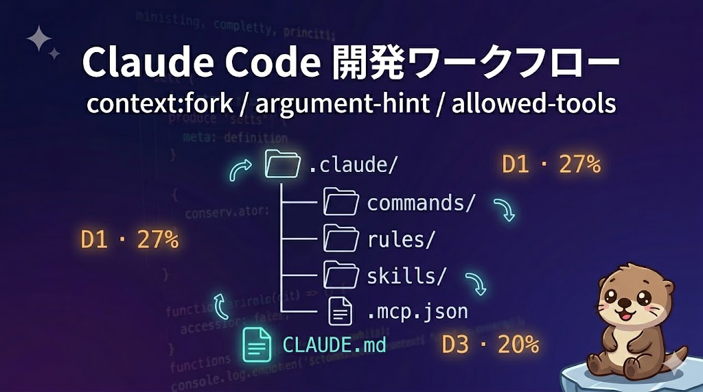 D3直前対策チートシート——Claude Code開発ワークフロー(試験比率20%)【CCA Foundations対策】