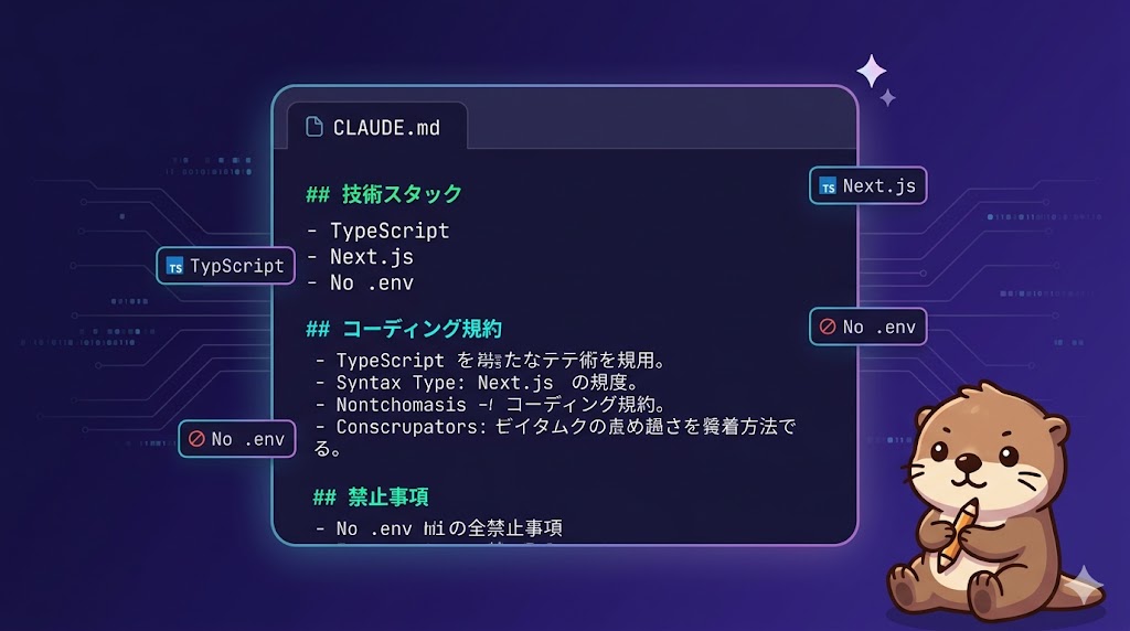 【Claude Code基本操作 #5】CLAUDE.mdとは?プロジェクトにルールを設定する